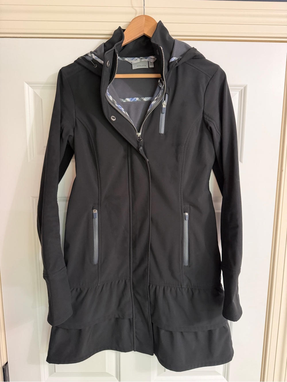 Athleta Shelter Cove Soft Shell Hooded Jacket